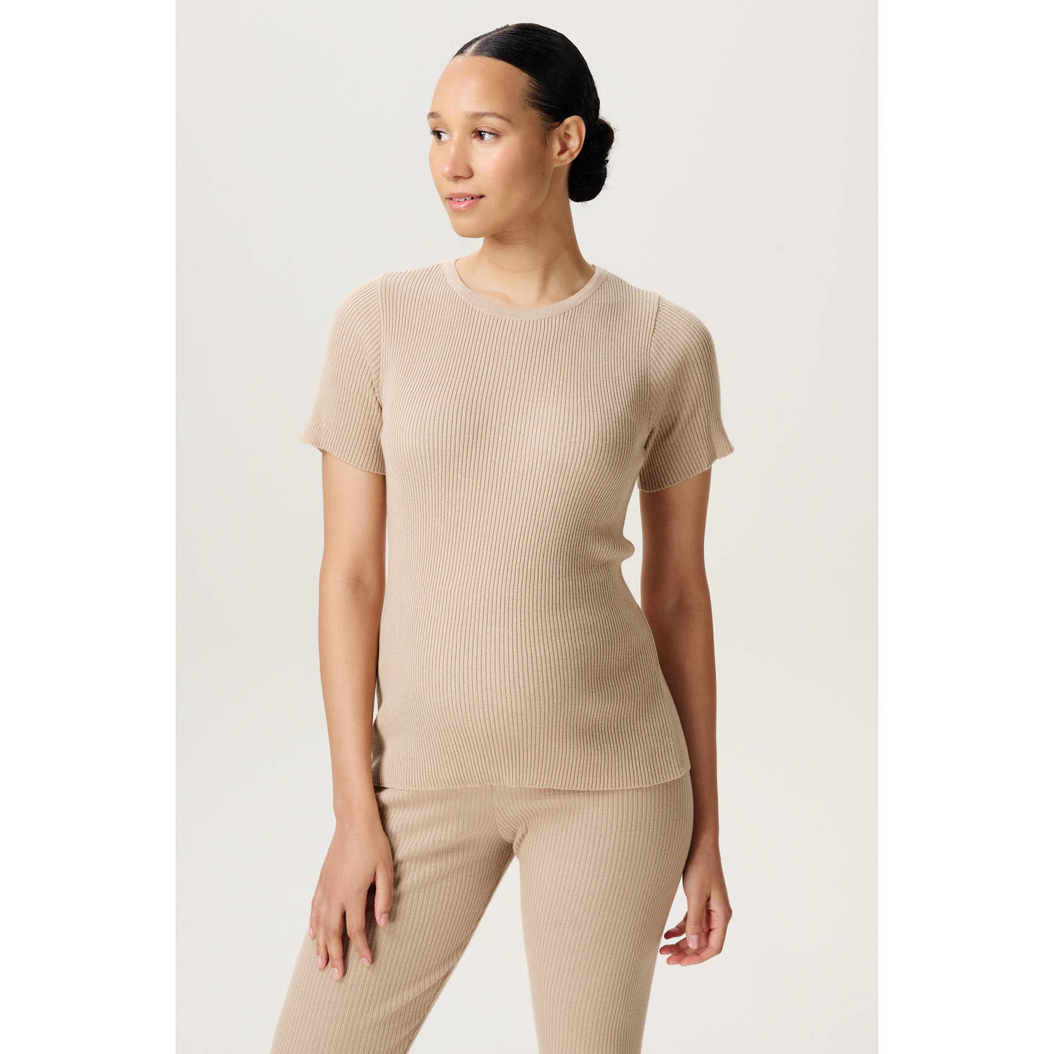 Noppies maternity zwangerschaps T-shirt beige