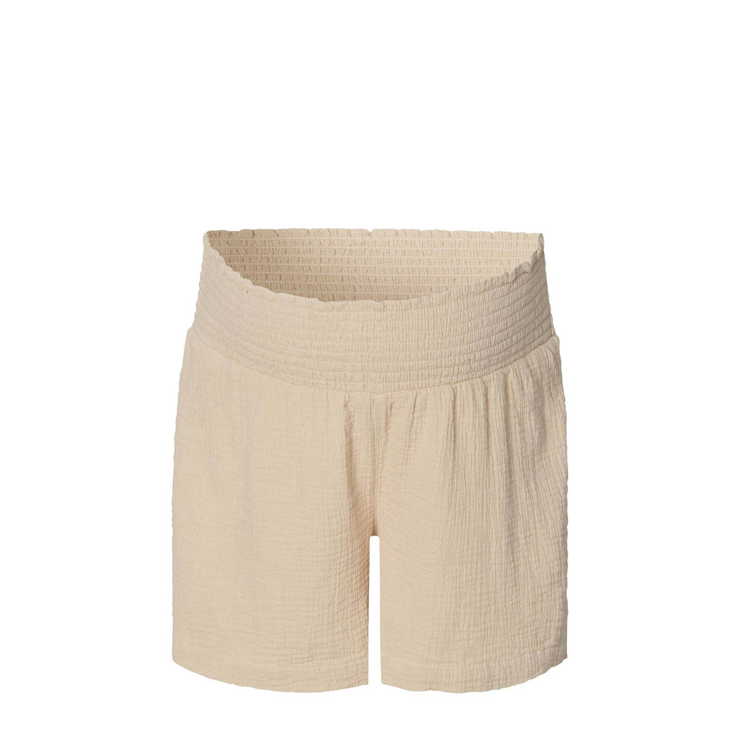 Noppies maternity regular waist zwangerschaps casual short beige