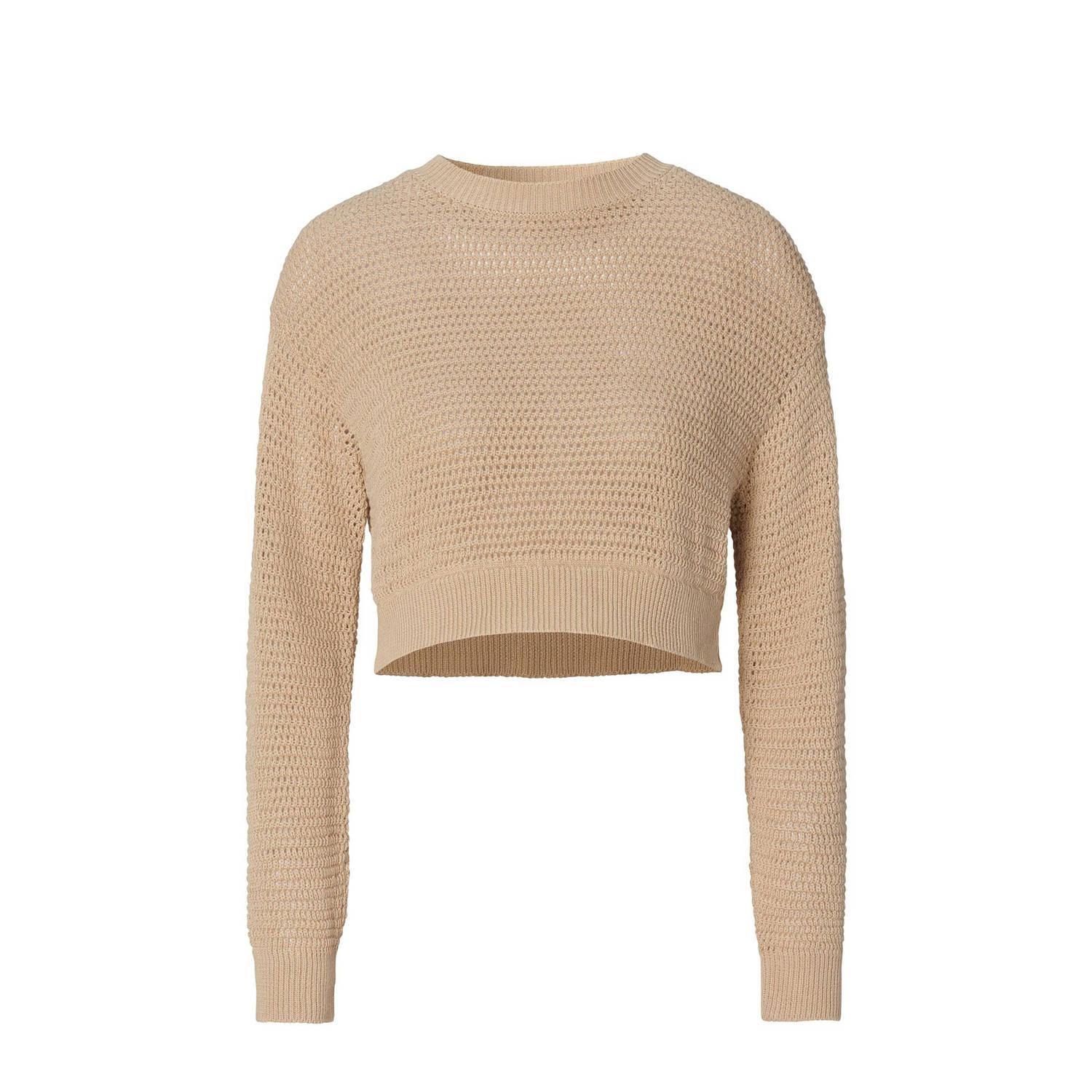 Noppies maternity zwangerschaps gebreide trui beige