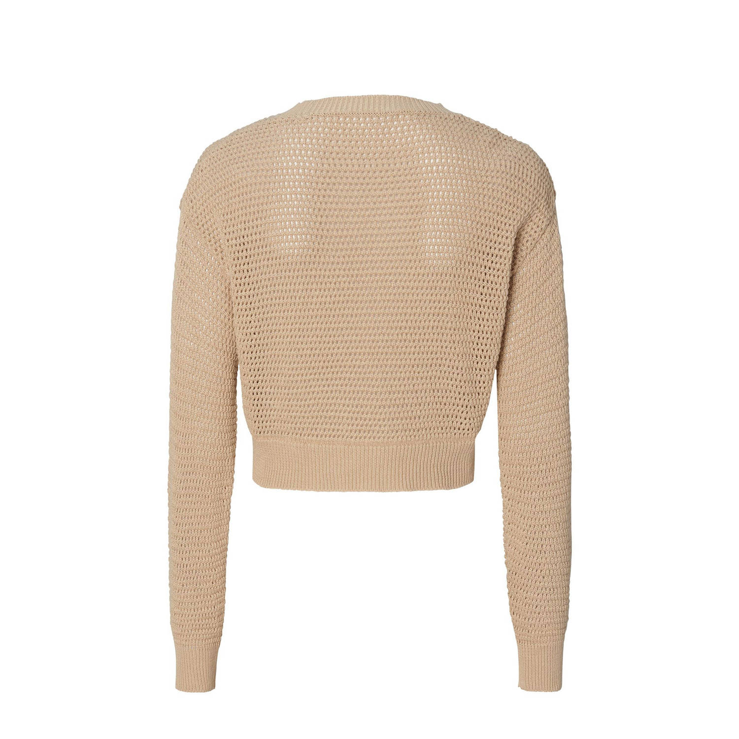 Noppies maternity zwangerschaps gebreide trui beige
