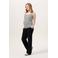 Noppies maternity regular high waist zwangerschaps casual broek zwart