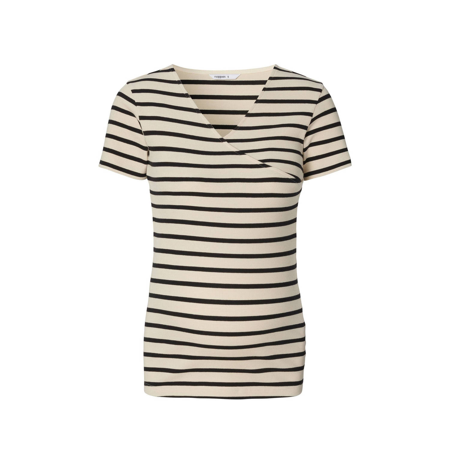 Noppies maternity zwangerschaps- en voedings top beige