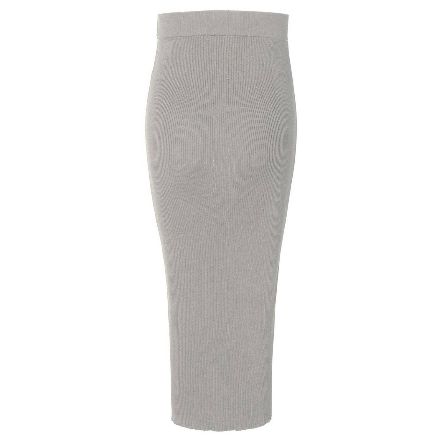 Noppies maternity zwangerschaps midi rok lichtgrijs