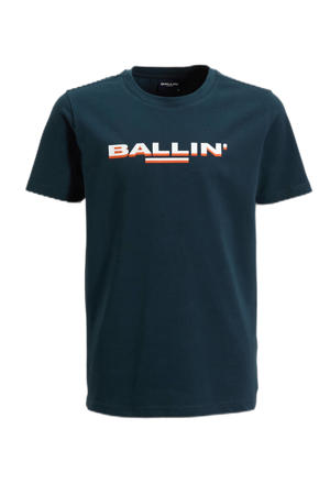 T-shirt donkerblauw