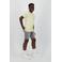 Raizzed regular fit denim bermuda light grey stone