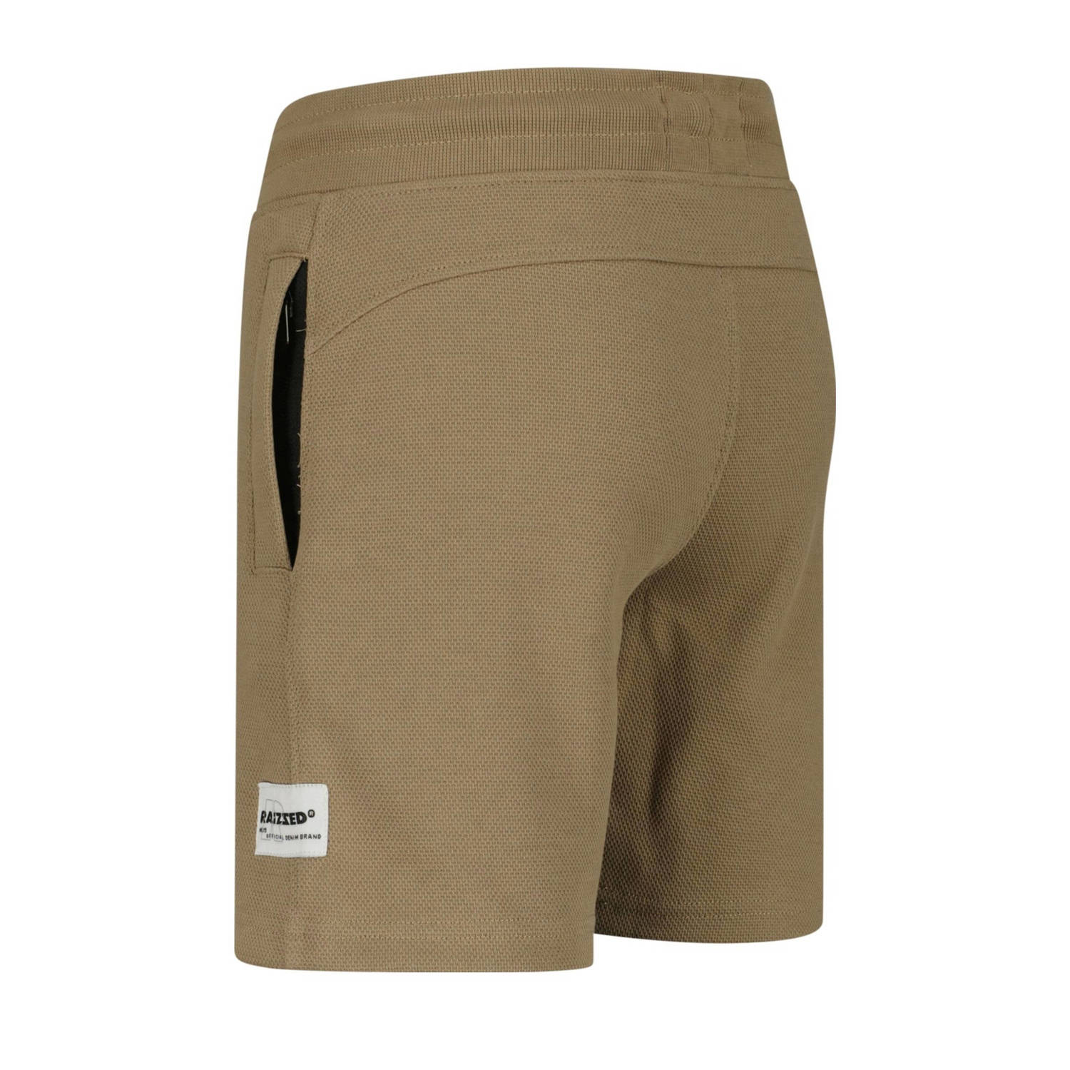 Raizzed regular sweatshort bruin