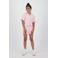Raizzed blouse lichtroze