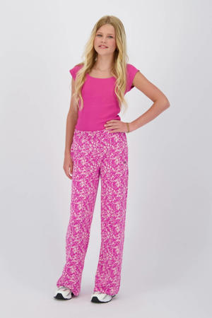 loose casual broek roze