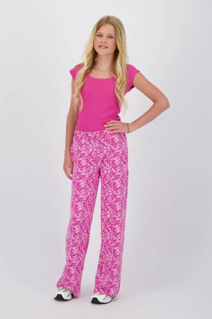 loose casual broek roze