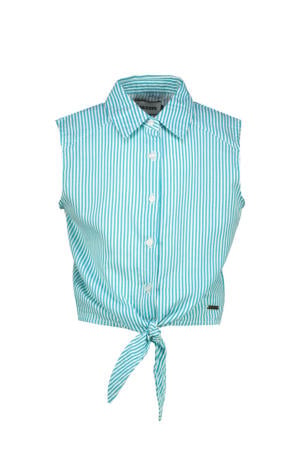 blouse zeeblauw