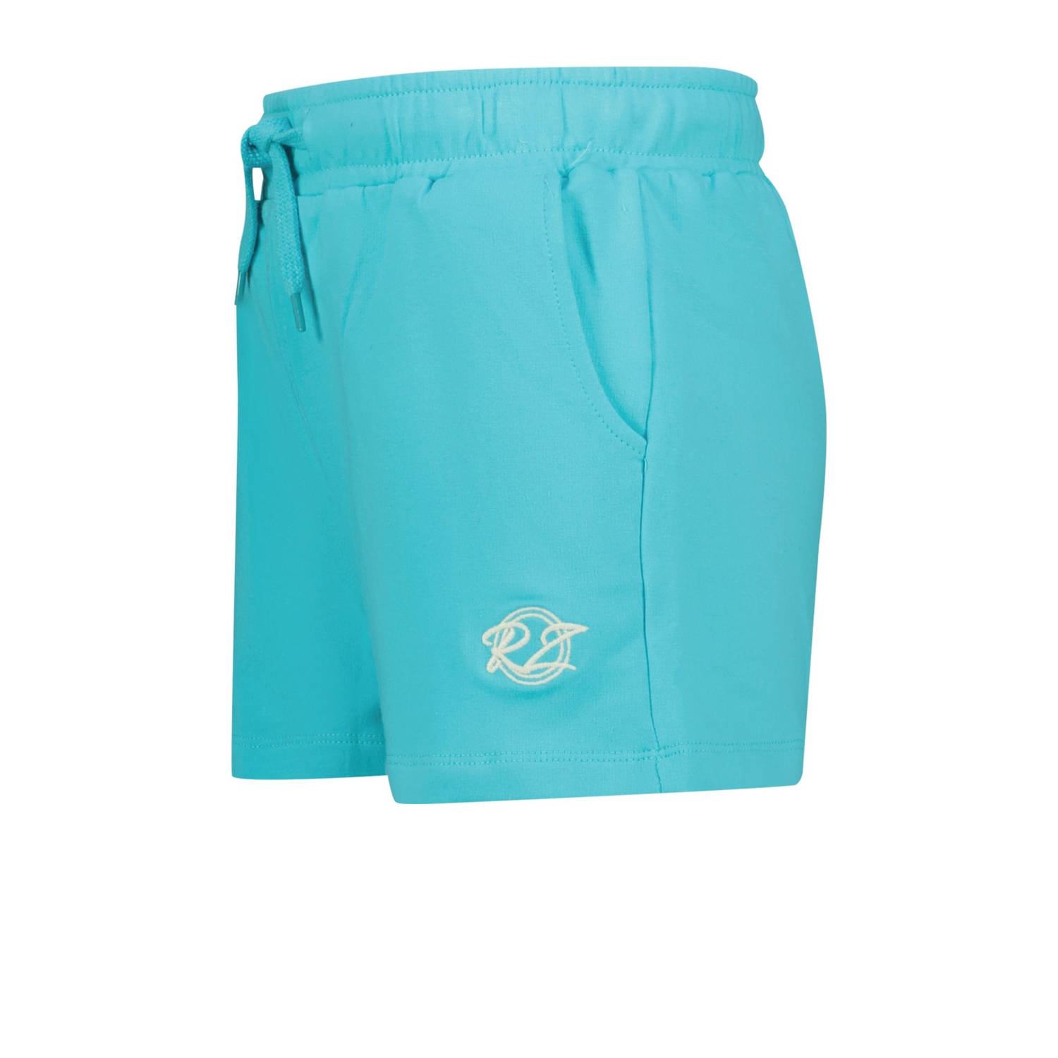Raizzed relaxed sweatshort blauw