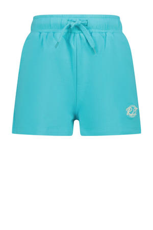 relaxed sweatshort blauw
