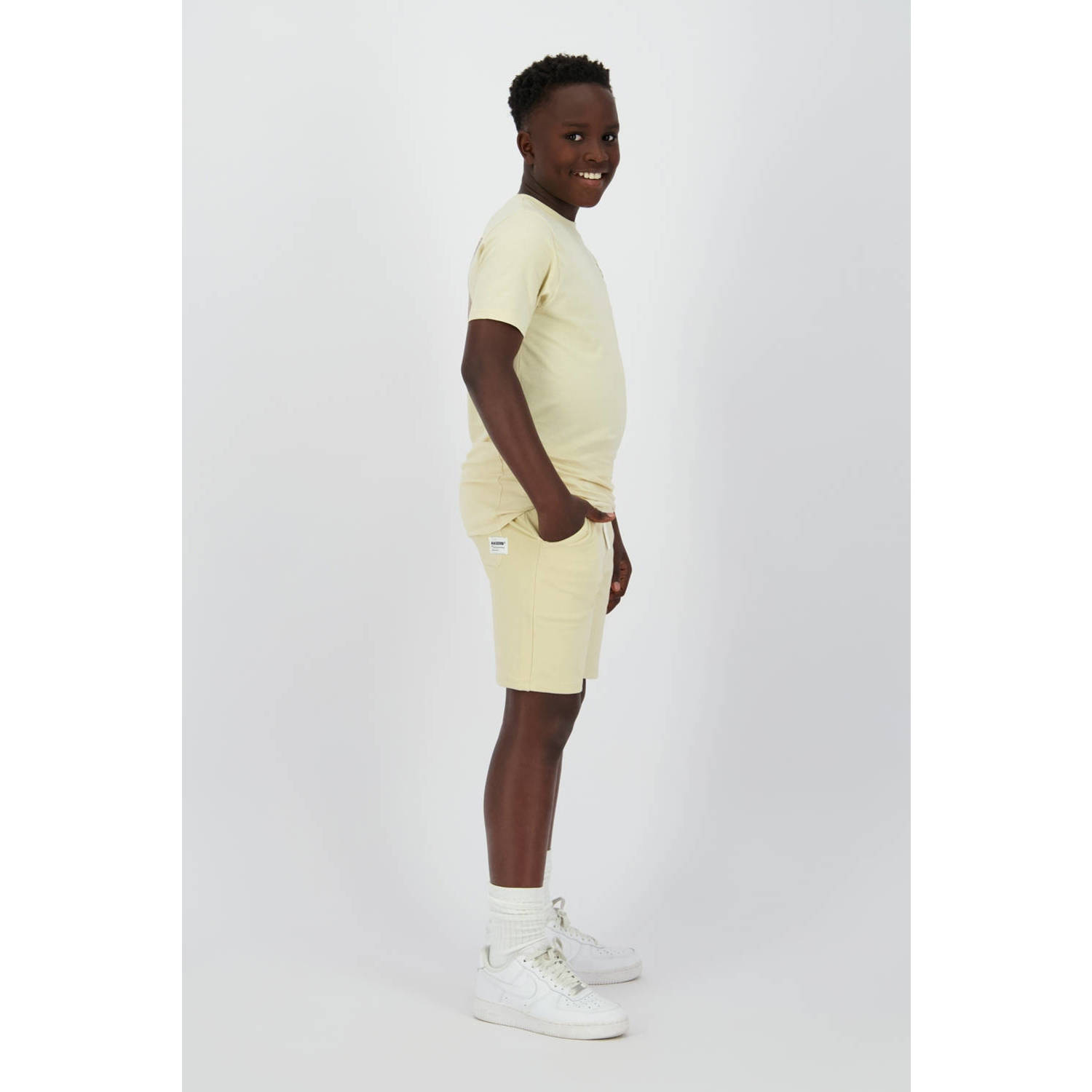 Raizzed regular sweatshort beige