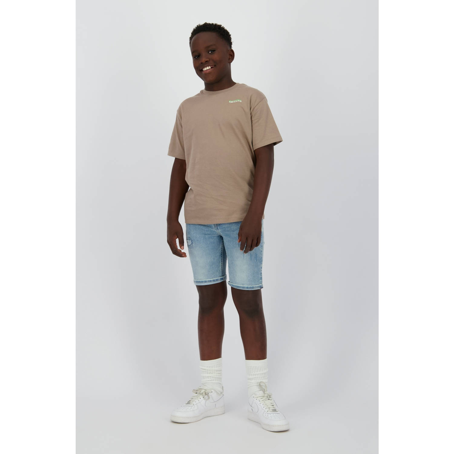 RAIZZED Jongens Polo's & T-shirts Haw Bruin