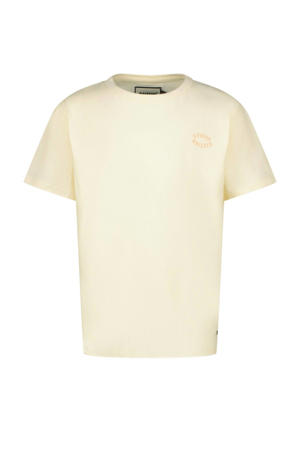 T-shirt lichtgeel