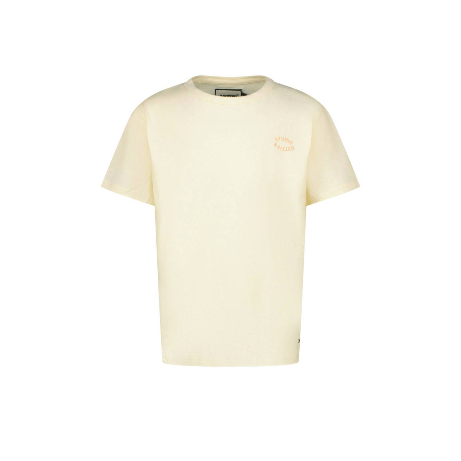Raizzed T-shirt lichtgeel
