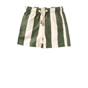 thumbnail: Salted Stories zwemshort Wide Stripe groen/wit