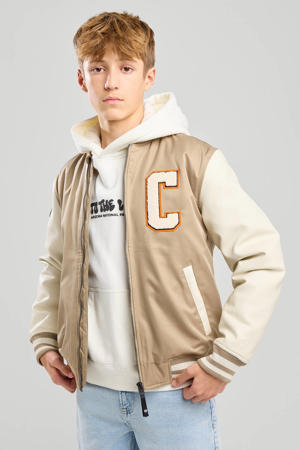 bomberjack beige