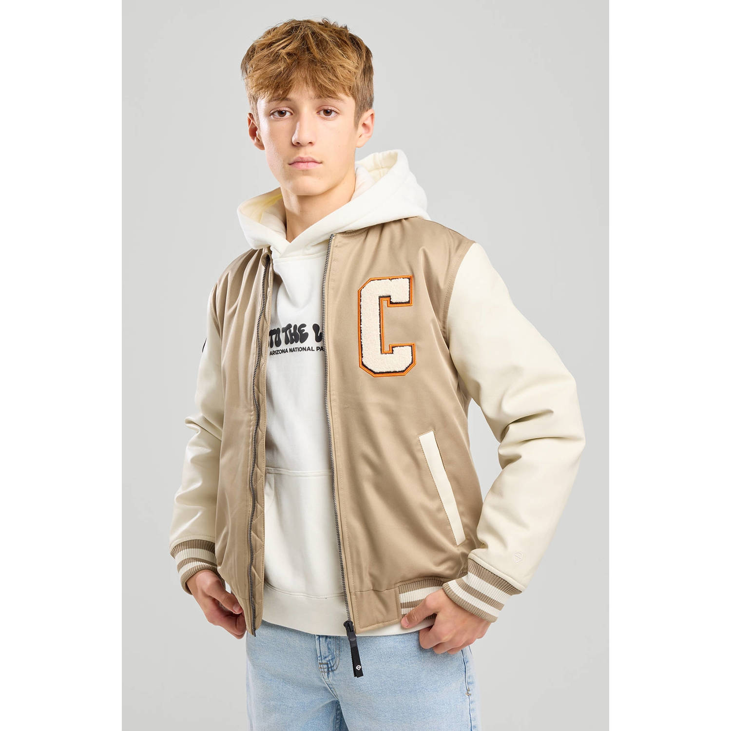 America Today bomberjack beige