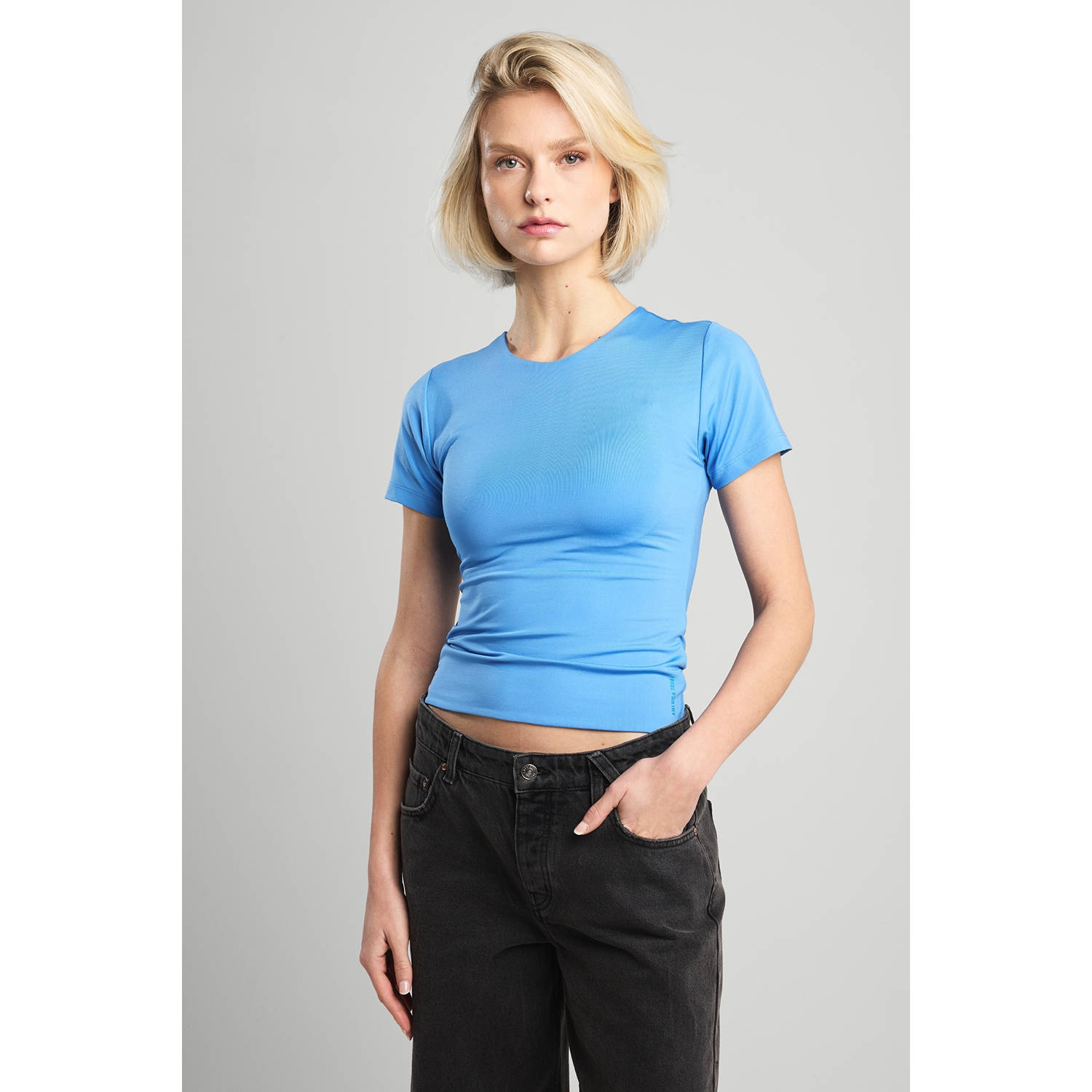 America Today T-shirt blauw