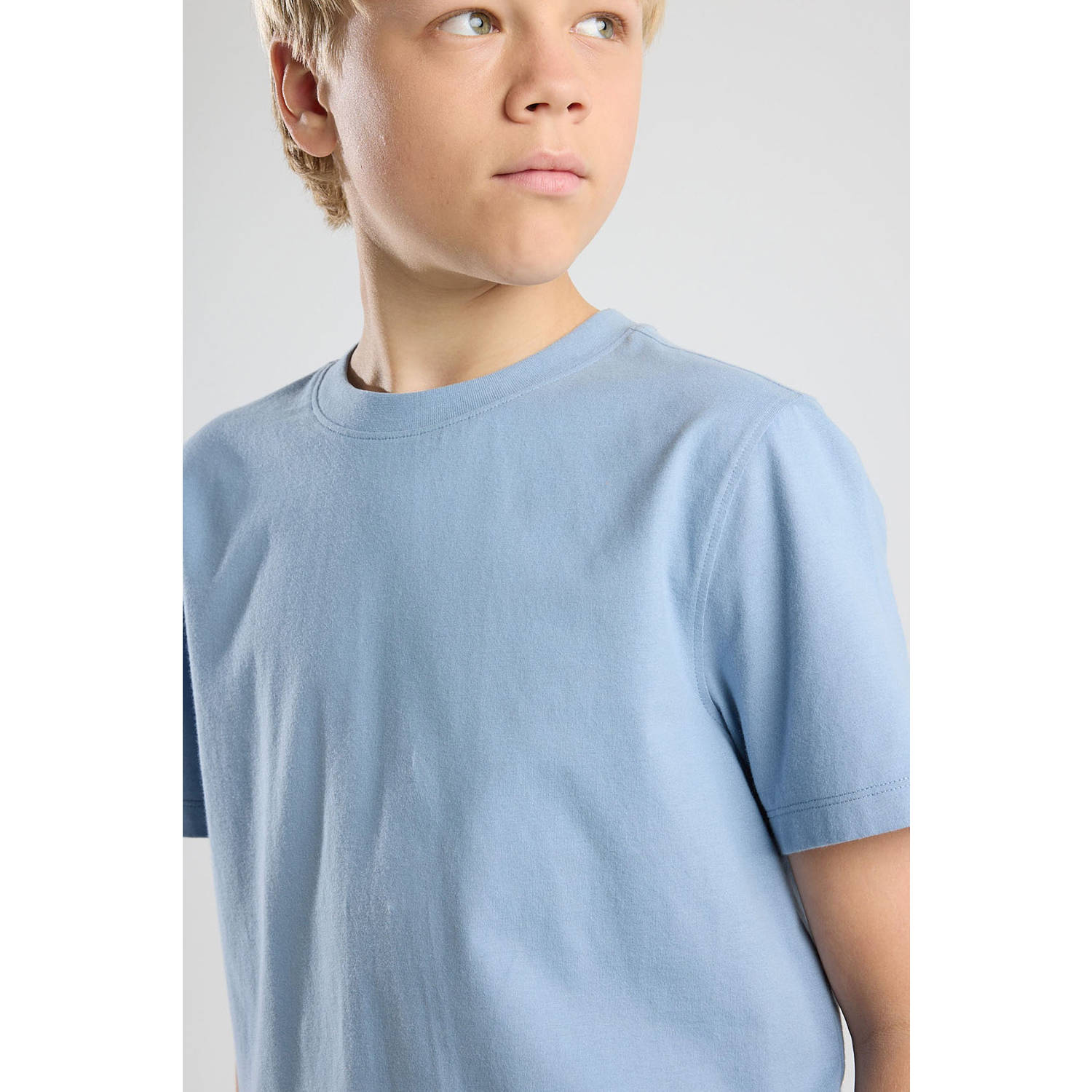America Today T-shirt lichtblauw