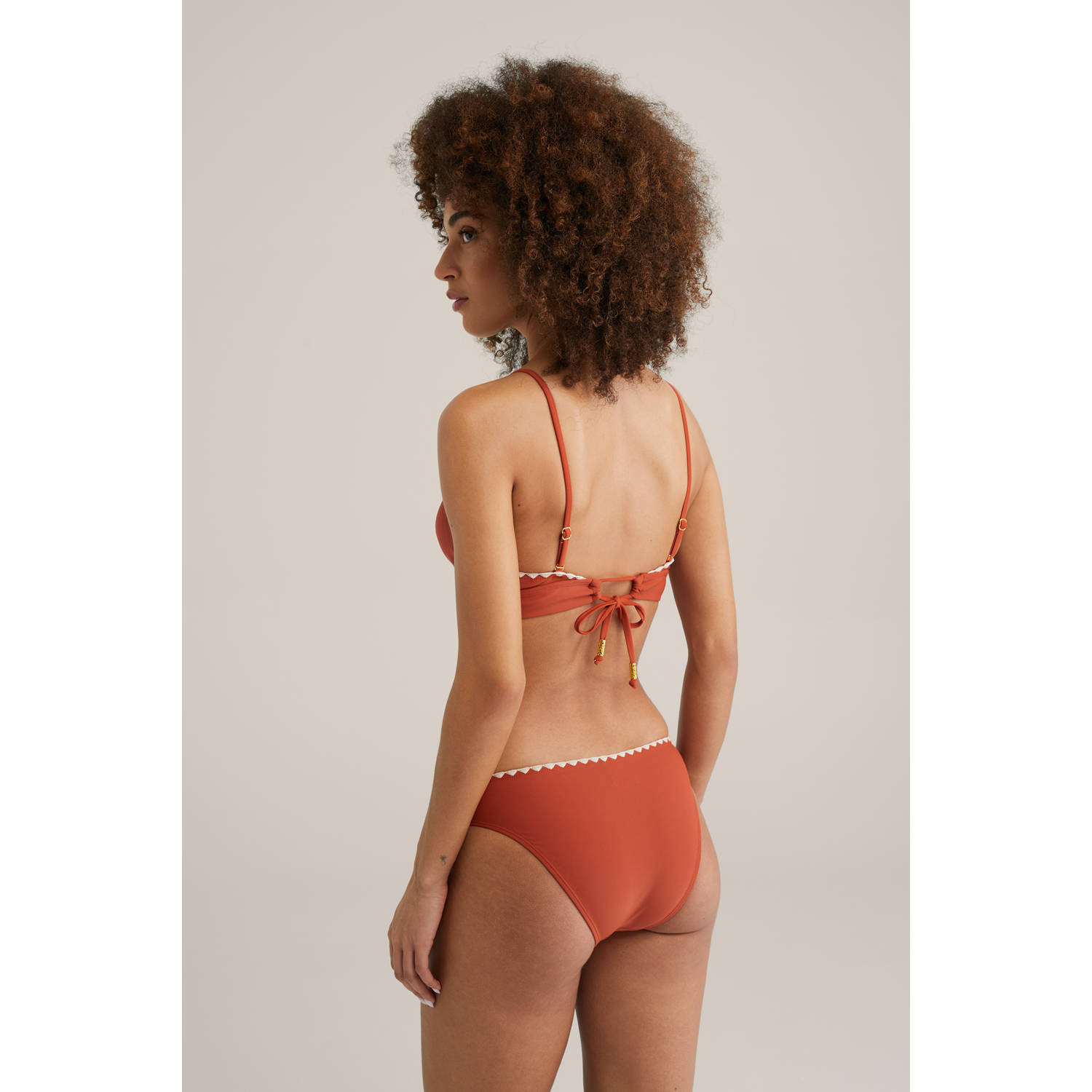 WE Fashion bikinibroekje rood