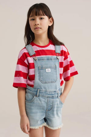 tuinbroek light blue denim