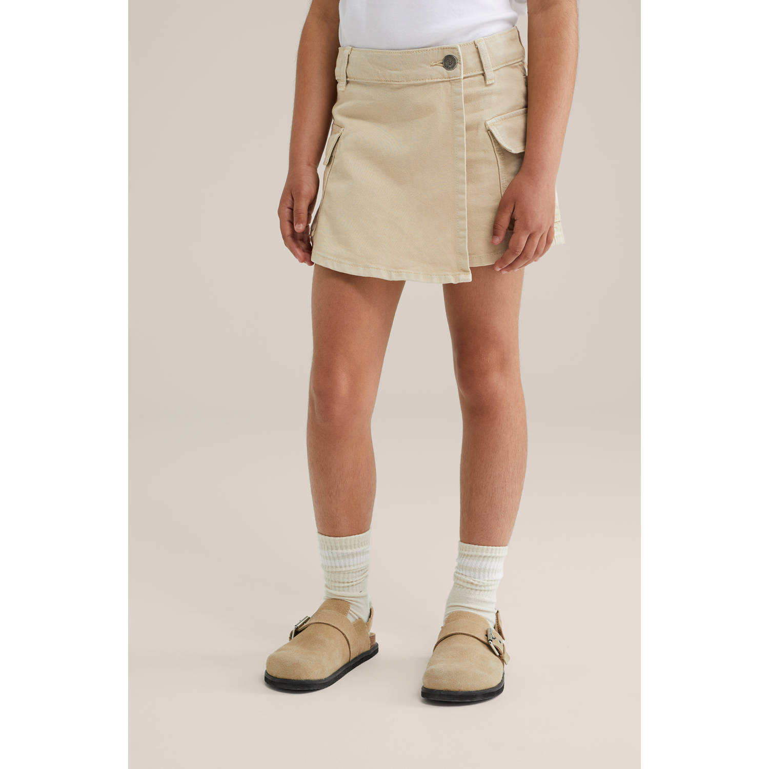 WE Fashion Blue Ridge skort beige