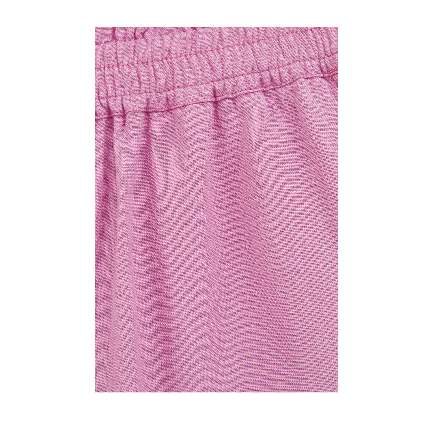 WE Fashion straight palazzo broek roze