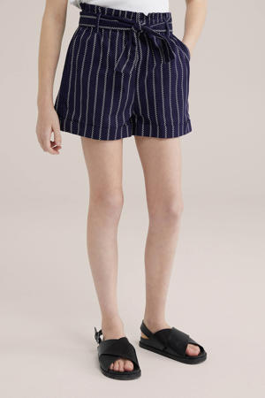straight paperbag short