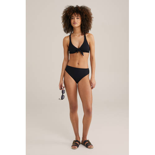 WE Fashion bikinibroekje zwart afbeelding