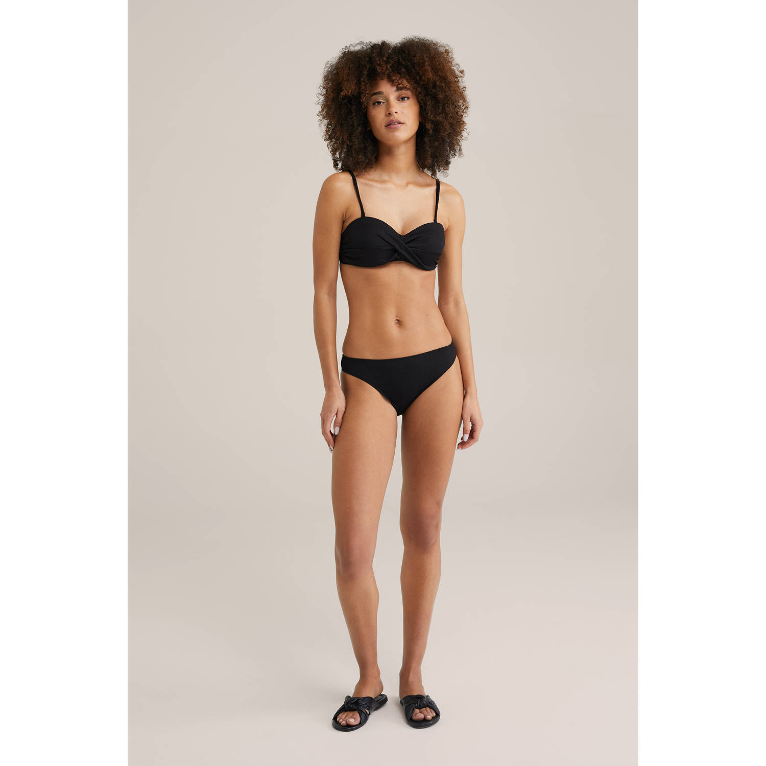 WE Fashion bikinibroekje zwart