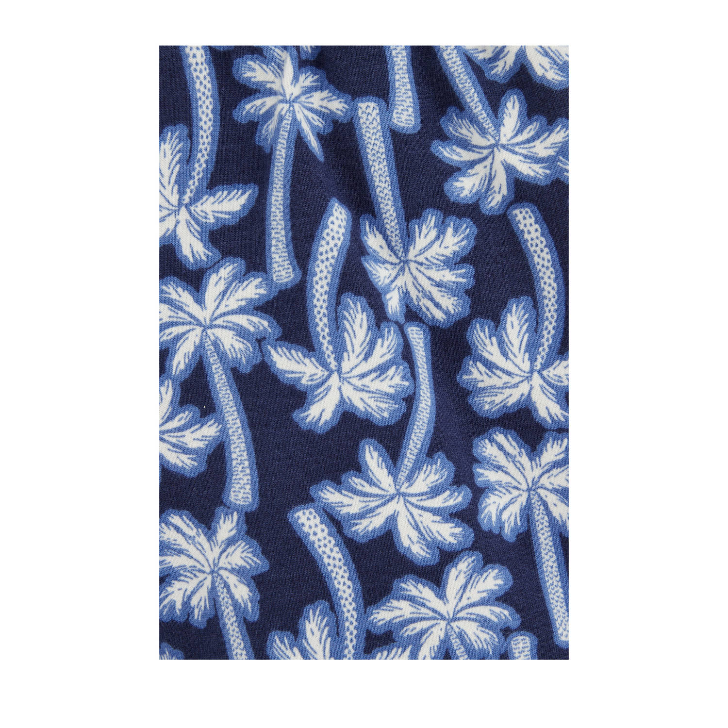 WE Fashion straight casual short blauw