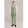 WE Fundamentals slim fit gilet groen