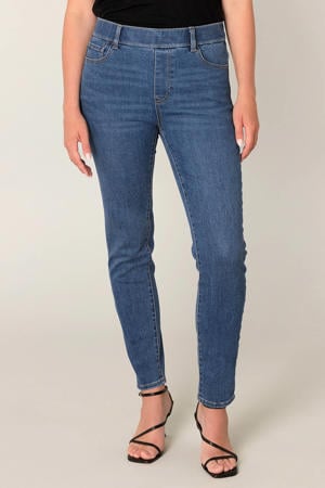denim Skinny high waist broek medium blue denim