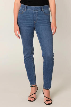denim Skinny high waist broek medium blue denim