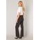 Base Level high waist wide leg jeans black denim