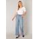 Base Level high waist wide leg jeans light blue denim