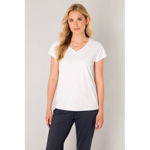 Base Level T-shirt wit afbeelding