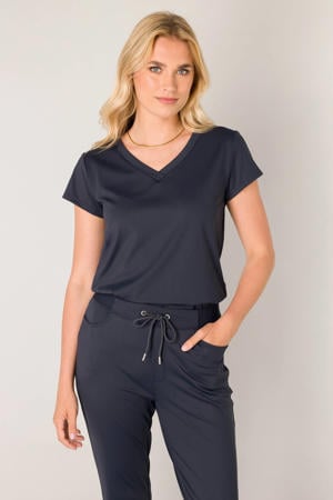 T-shirt donkerblauw