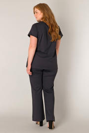 thumbnail: Base Level Curvy T-shirt zwart