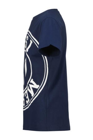 T-shirt donkerblauw