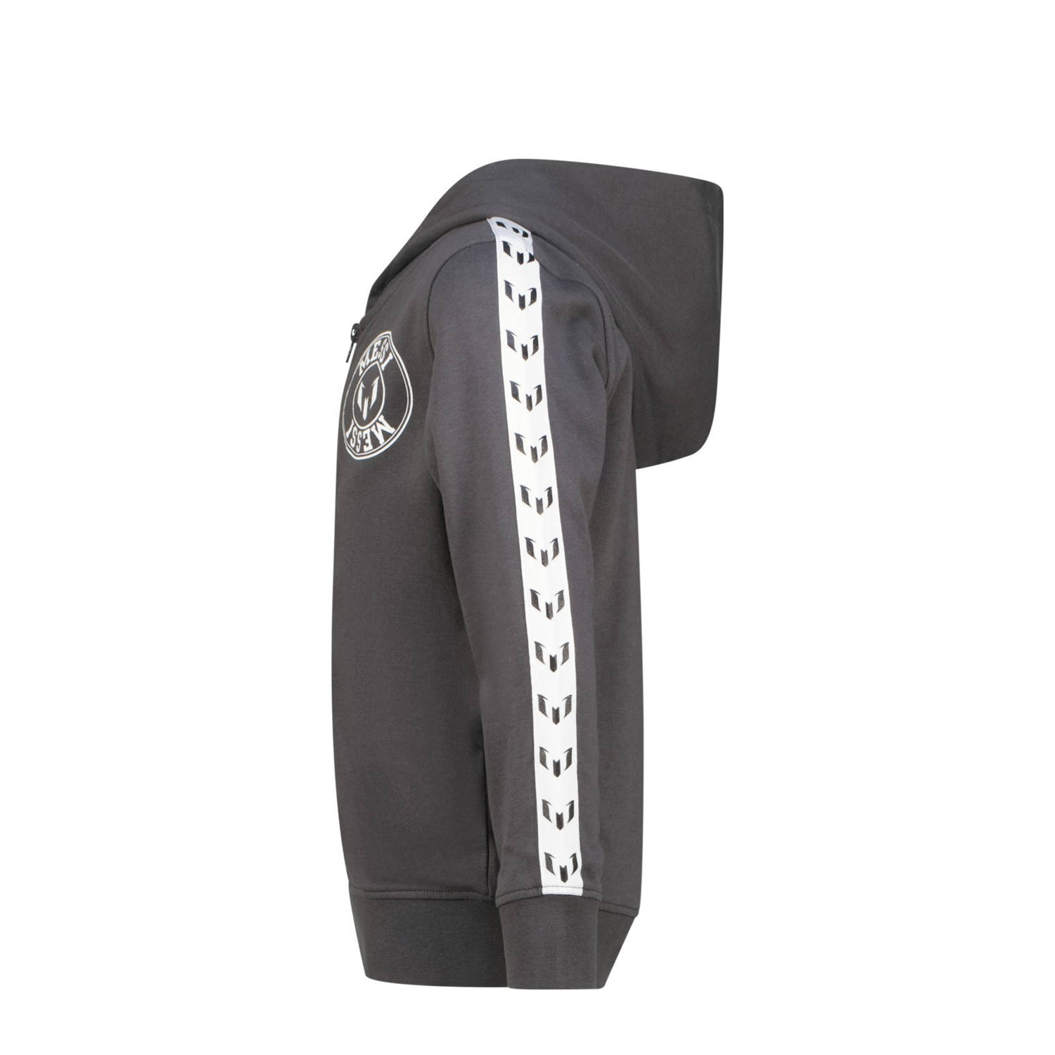 Messi sweatvest grijs