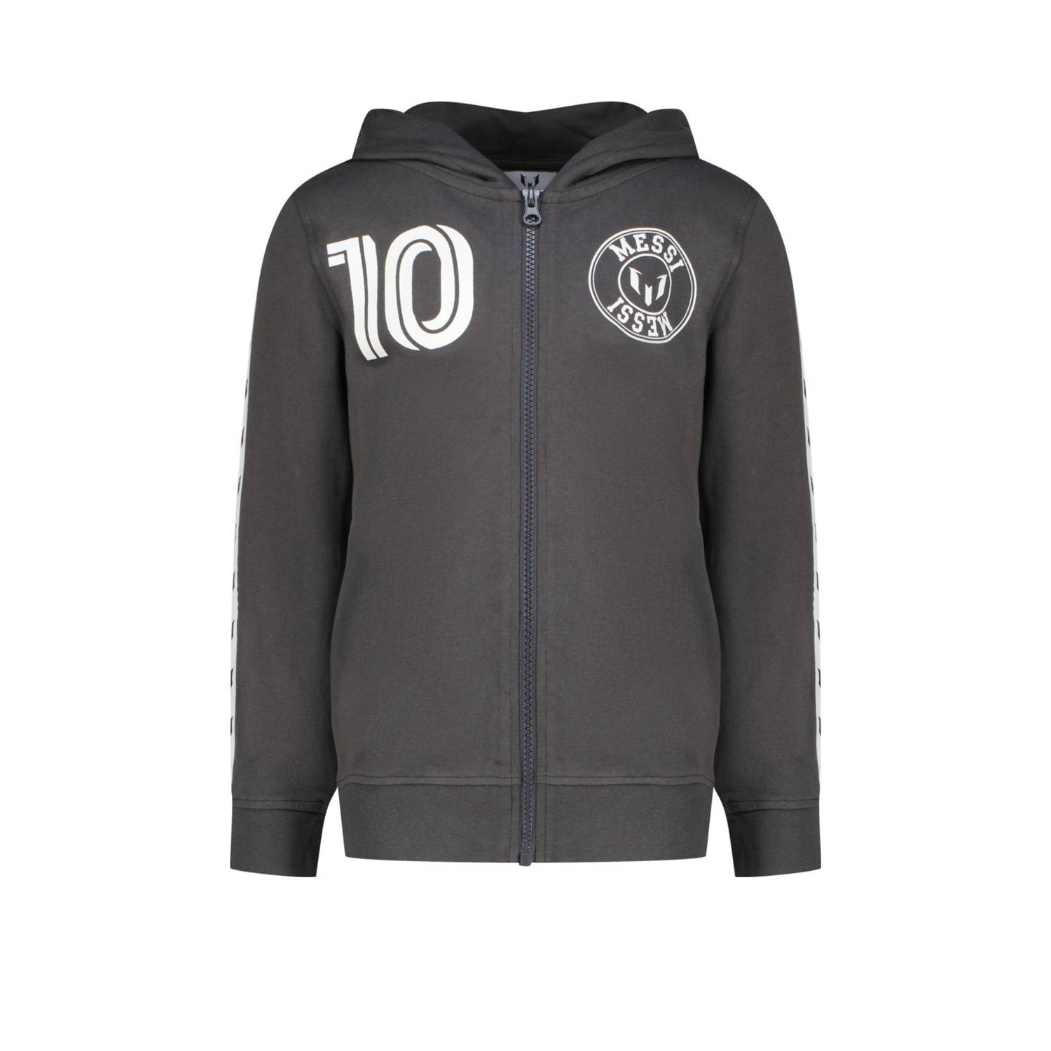 Messi sweatvest grijs
