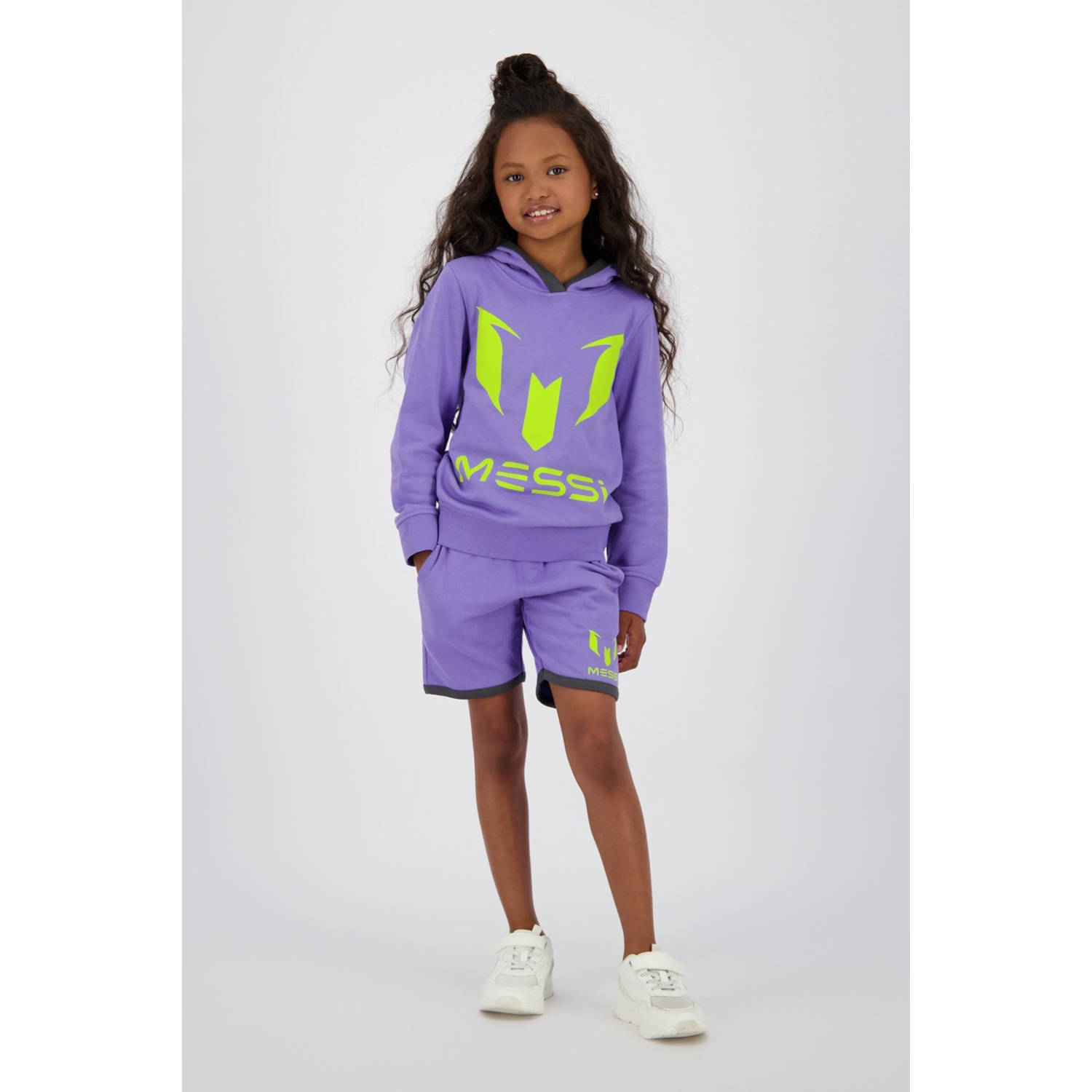Messi hoodie paars