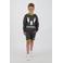 Messi relaxed sweatshort grijs