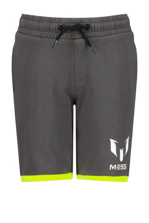 relaxed sweatshort grijs