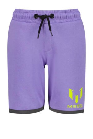 relaxed sweatshort paars