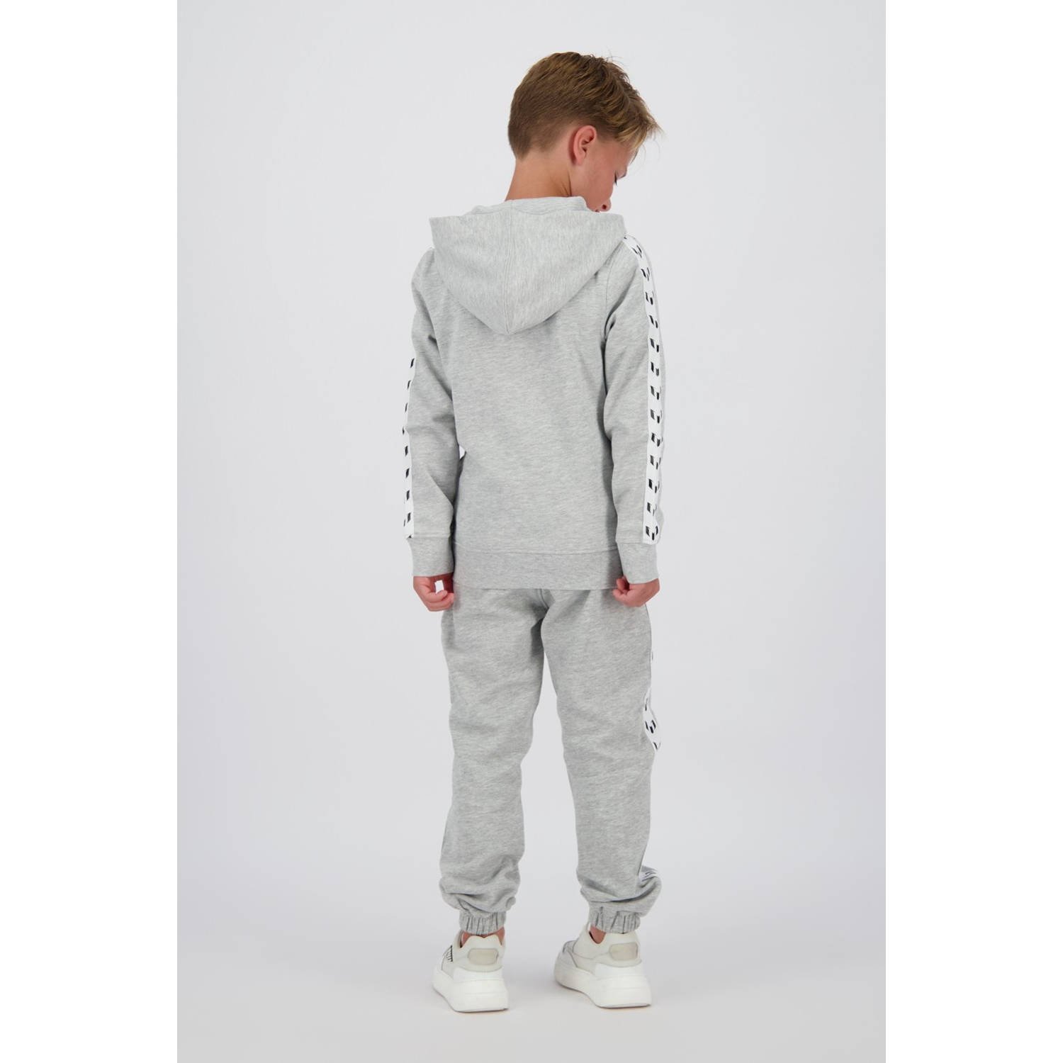 Messi relaxed joggingbroek grijs melange