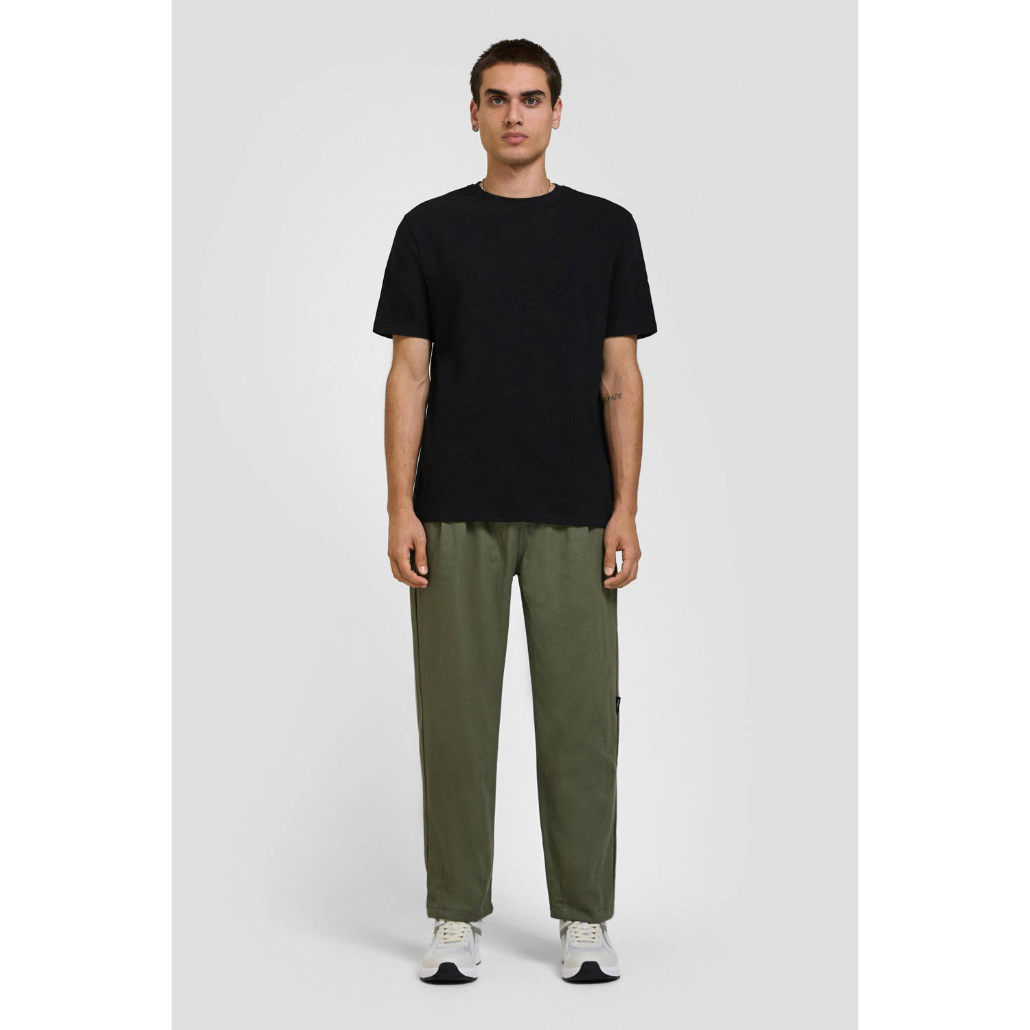 Q S by s.Oliver T-shirt zwart